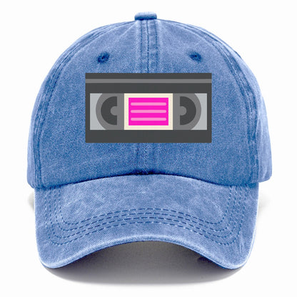 Retro 80s VHS Tape Pink Hat