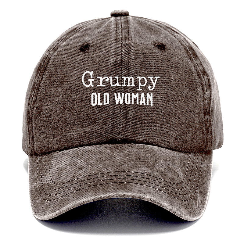 grumpy old woman Hat