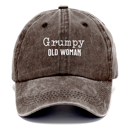 grumpy old woman Hat