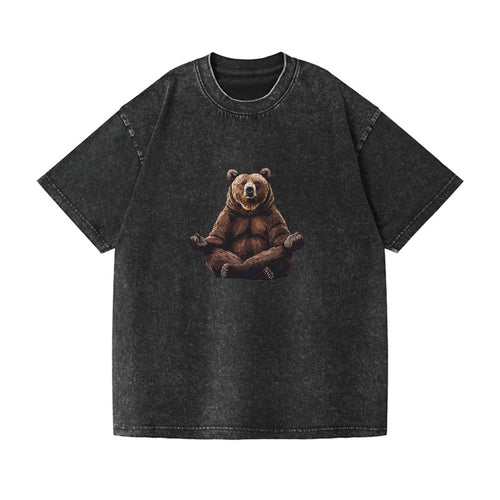 Zen Bear Vintage T-shirt