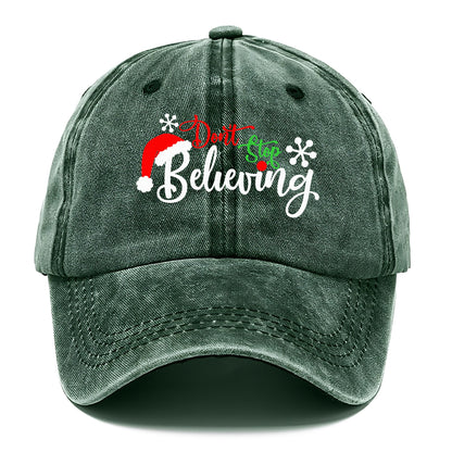 don't stop believing Hat