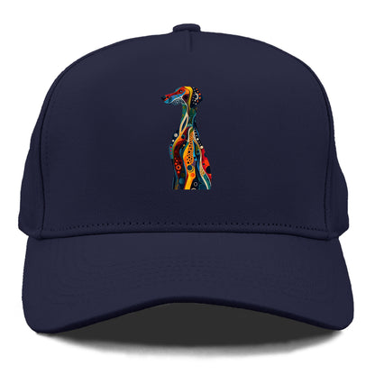 Vibrant Canine Elegance Hat