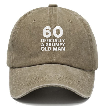 60 OFFICIALLY A GRUMPY OLD MAN Hat