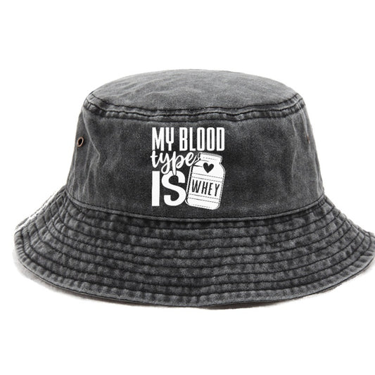 My Blood Type Is Whey Hat