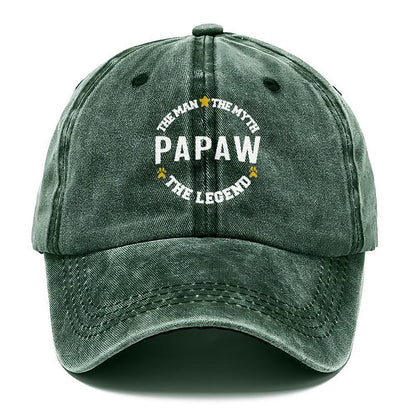 The Man The Myth The Legend Papaw Hat