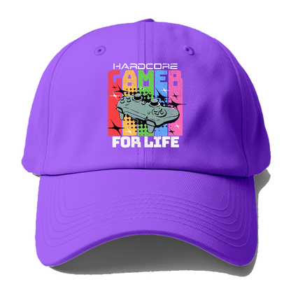 hardcore gamer for life Hat
