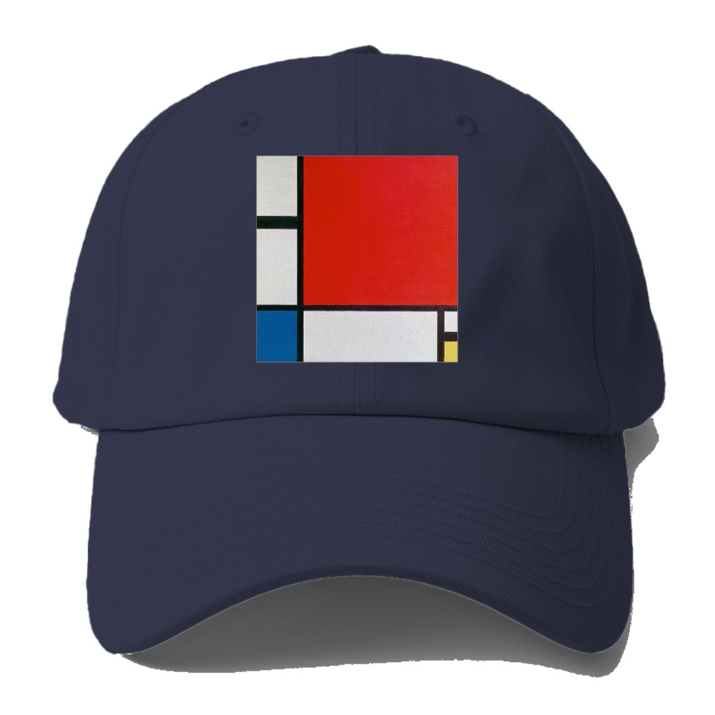 Composition with Red Blue and Yellow Hat