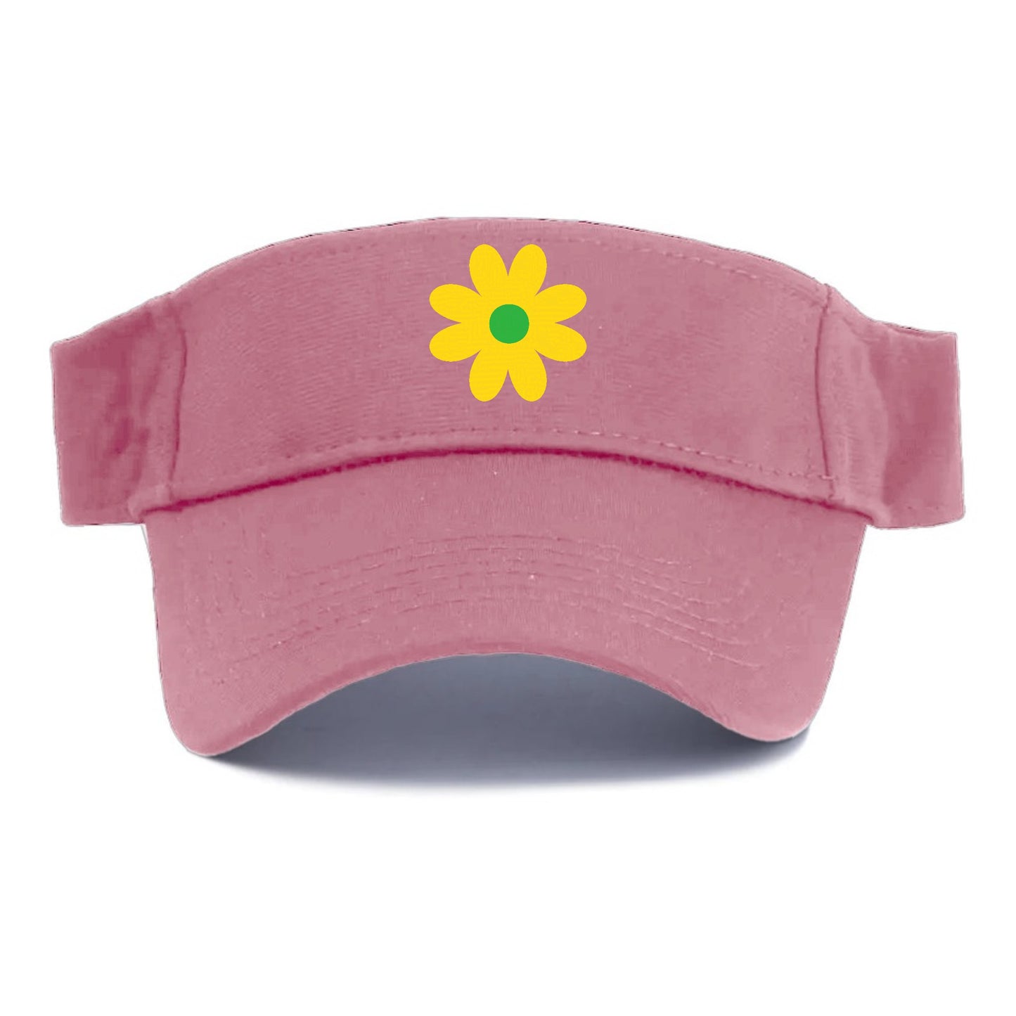 Retro 80s Flower Yellow Hat