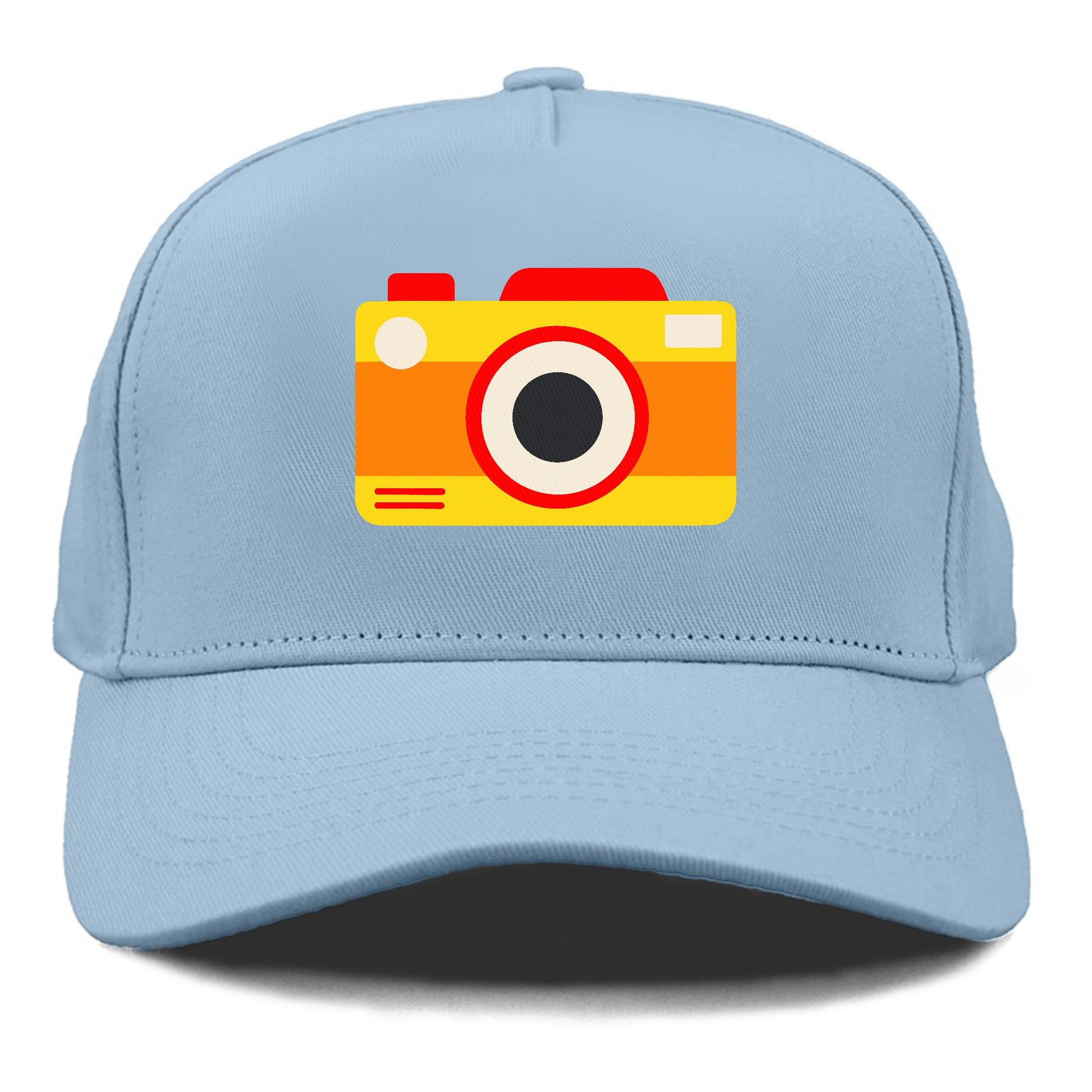 Retro 80s Camera Yellow Hat