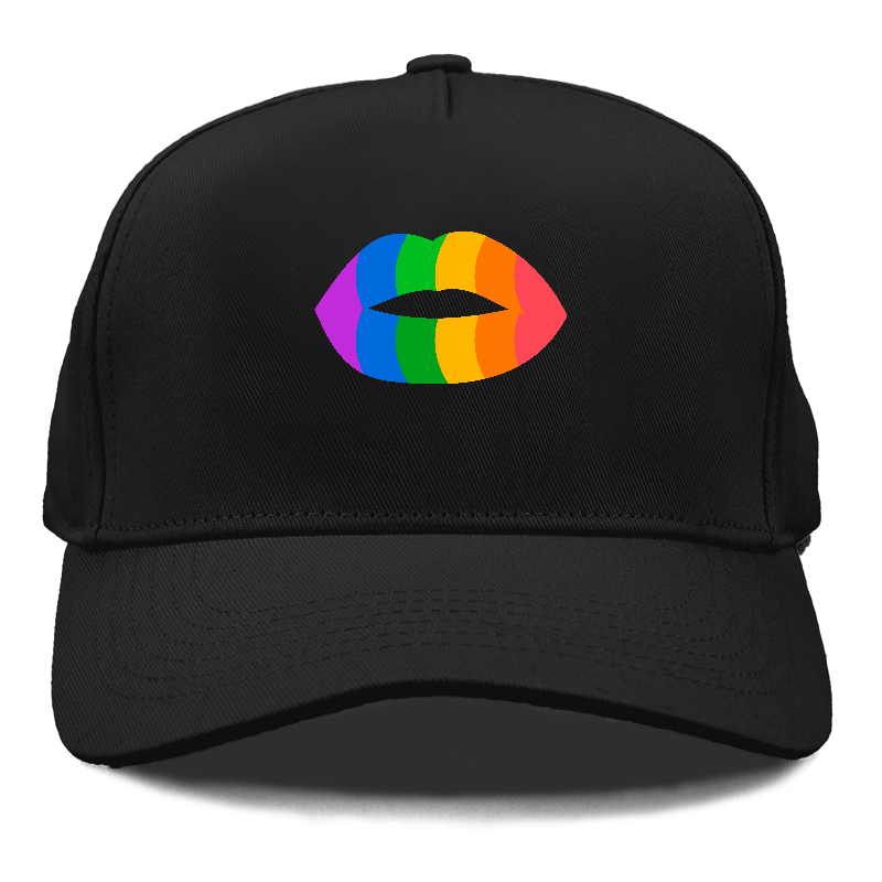 rainbow kiss Hat