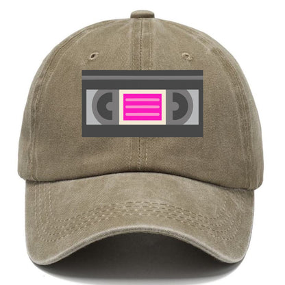 Retro 80s VHS Tape Pink Hat