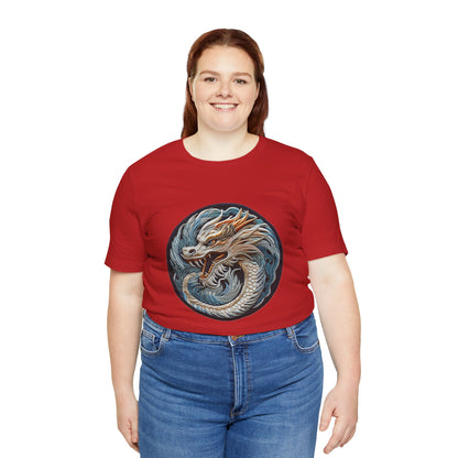 Camiseta de manga corta Dragon Zodiac Unisex Jersey