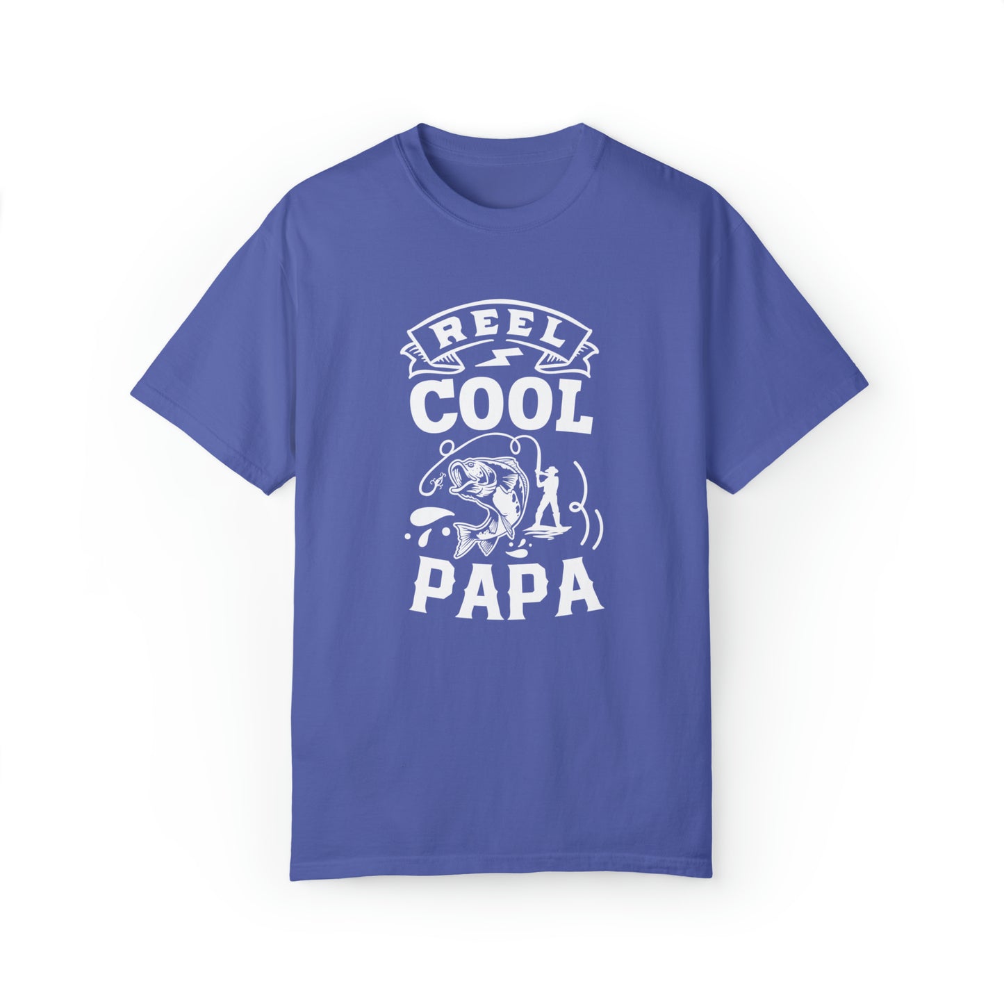 Reel Cool Papa: Fishing-Inspired Stylish T-Shirt for Dads