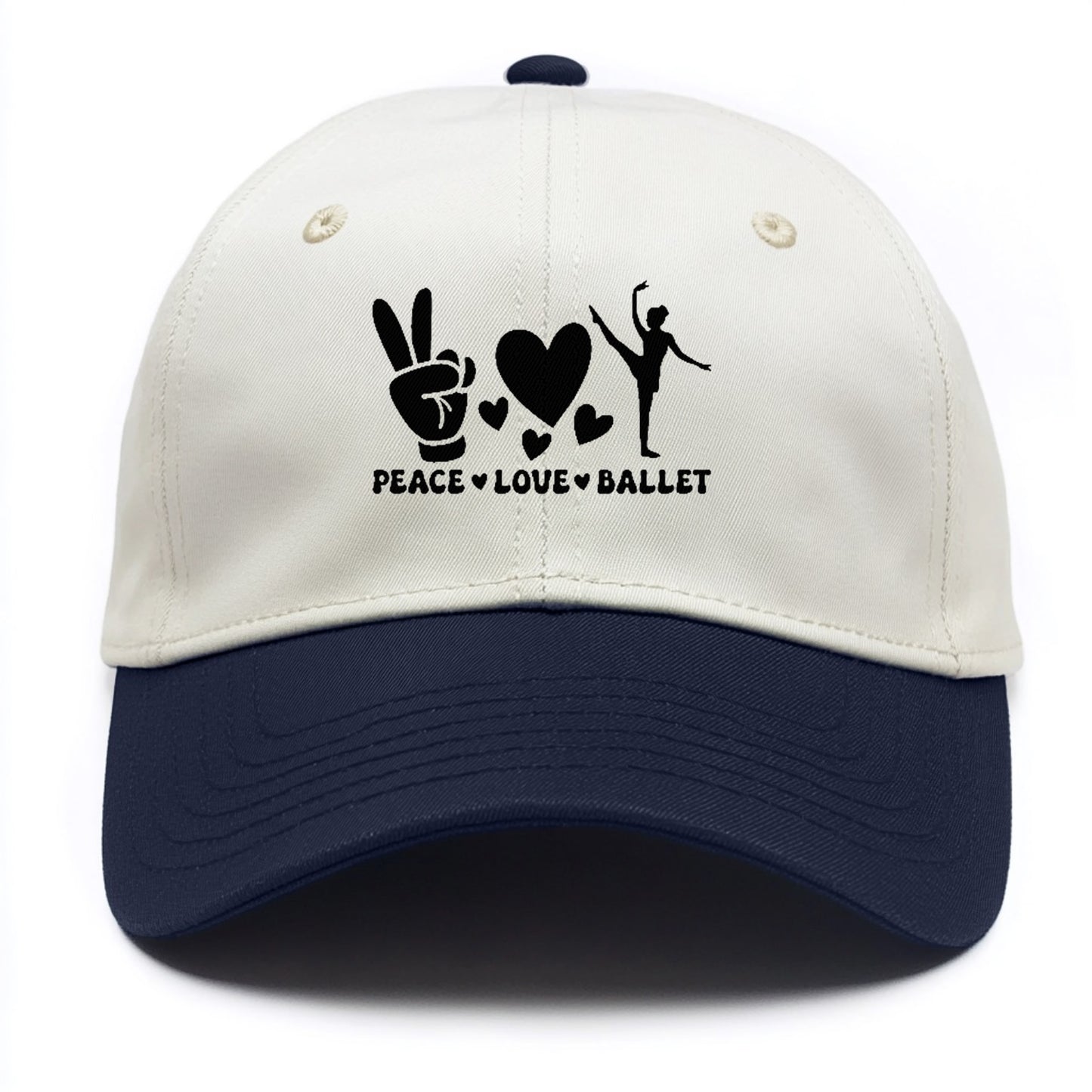 peace love ballet Hat