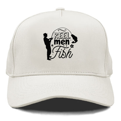 reel men fish Hat