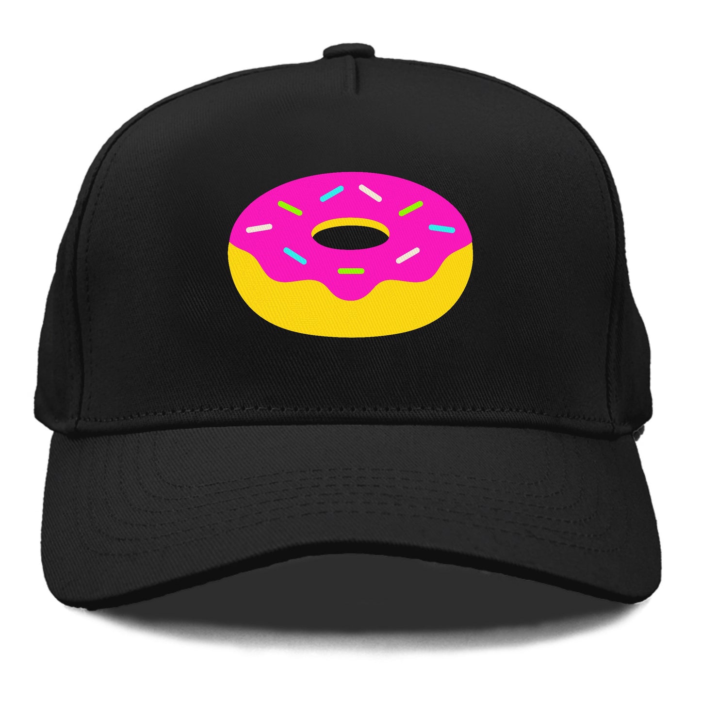 Retro 80s Donut Hat