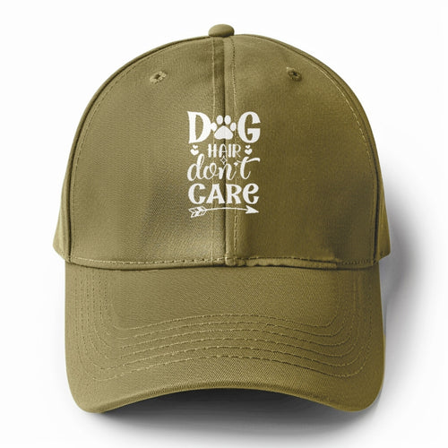 Dog Hair Don't Care Solid Color Baseball Cap