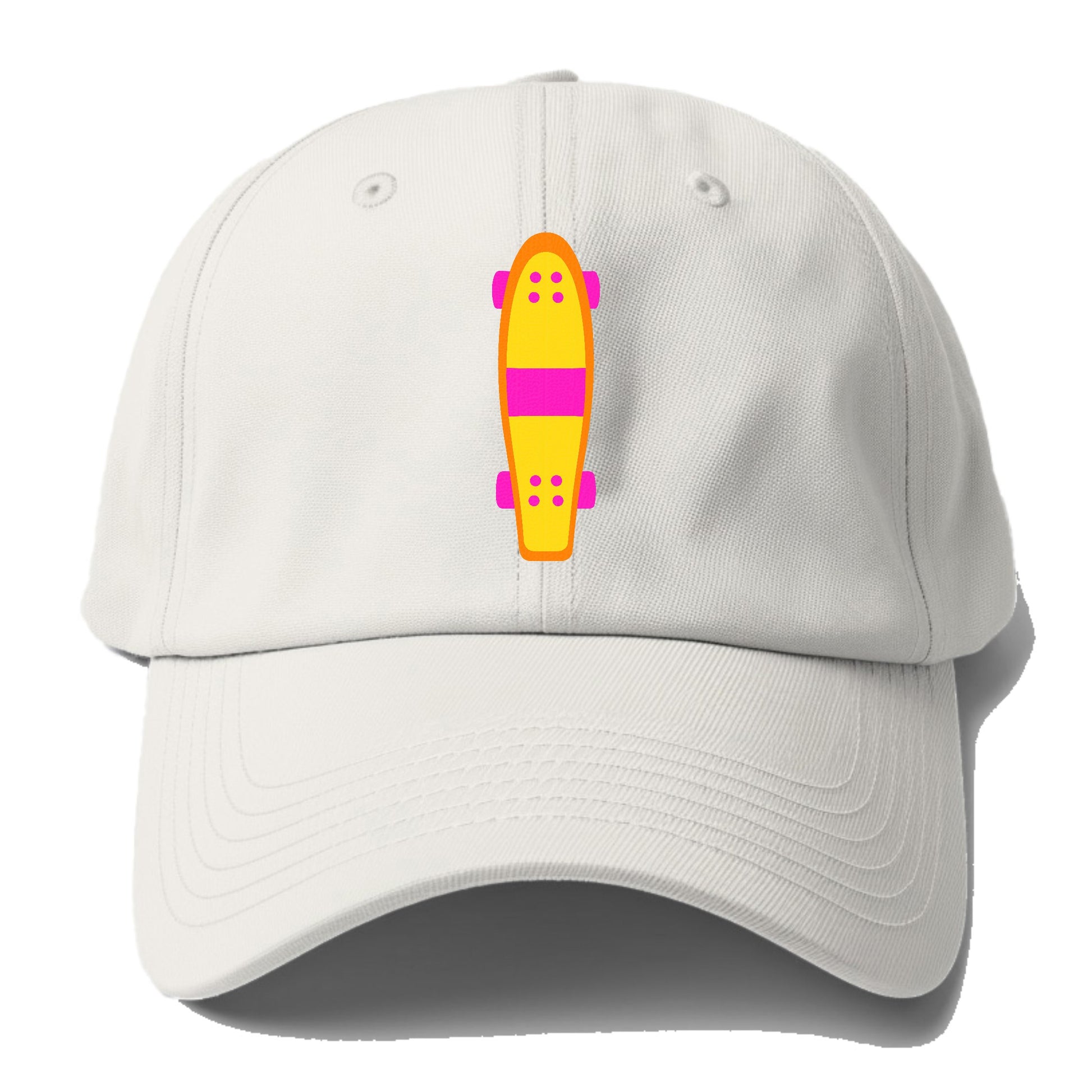 Retro 80s Long Board Orange Hat