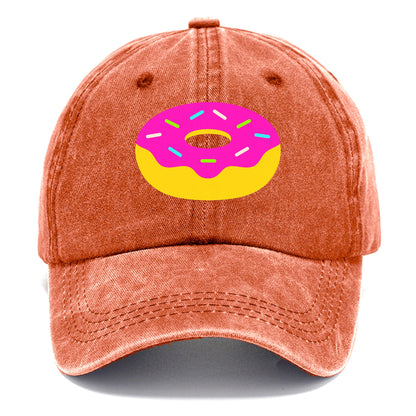 Retro 80s Donut Hat