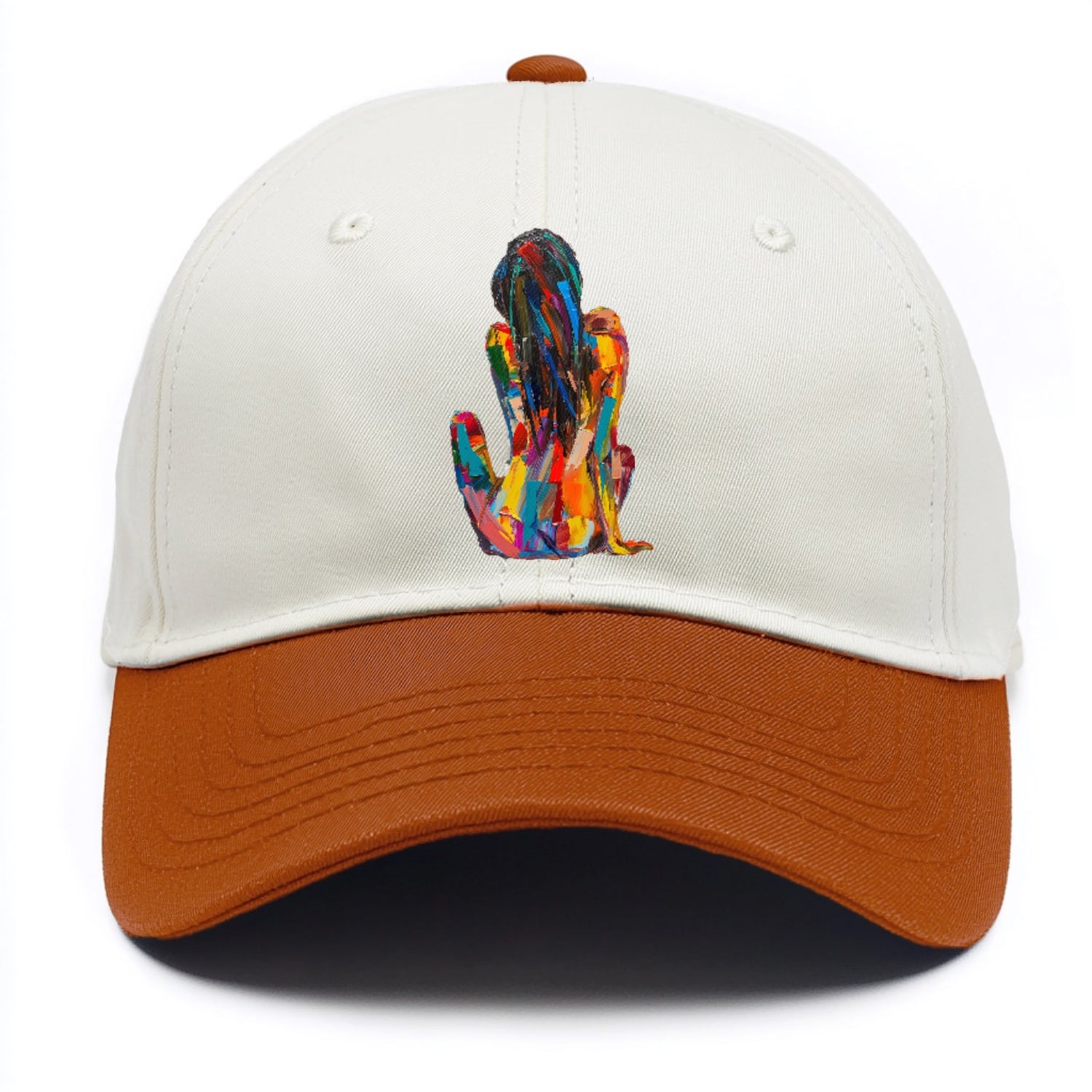 Vibrant Reflection Abstract Beauty Hat