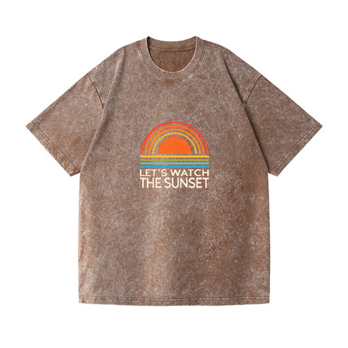 Let's Watch The Sunset! Vintage T-shirt