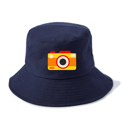 Retro 80s Camera Yellow Hat