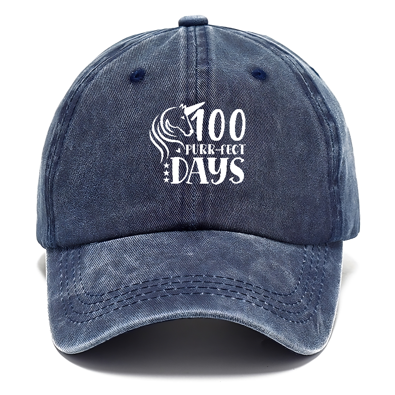 100 purr fect days Hat