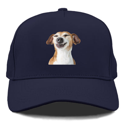 Joyful Jack Russell Terrier with a beaming, toothy smile Hat