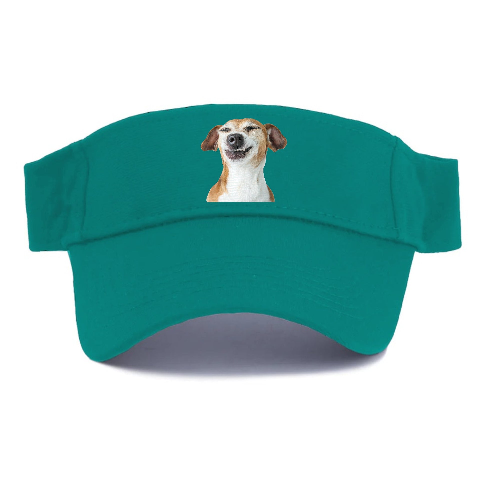 Joyful Jack Russell Terrier with a beaming, toothy smile Hat