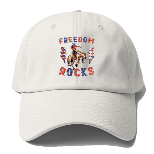 Freedom Rocks Baseball Cap For Big Heads