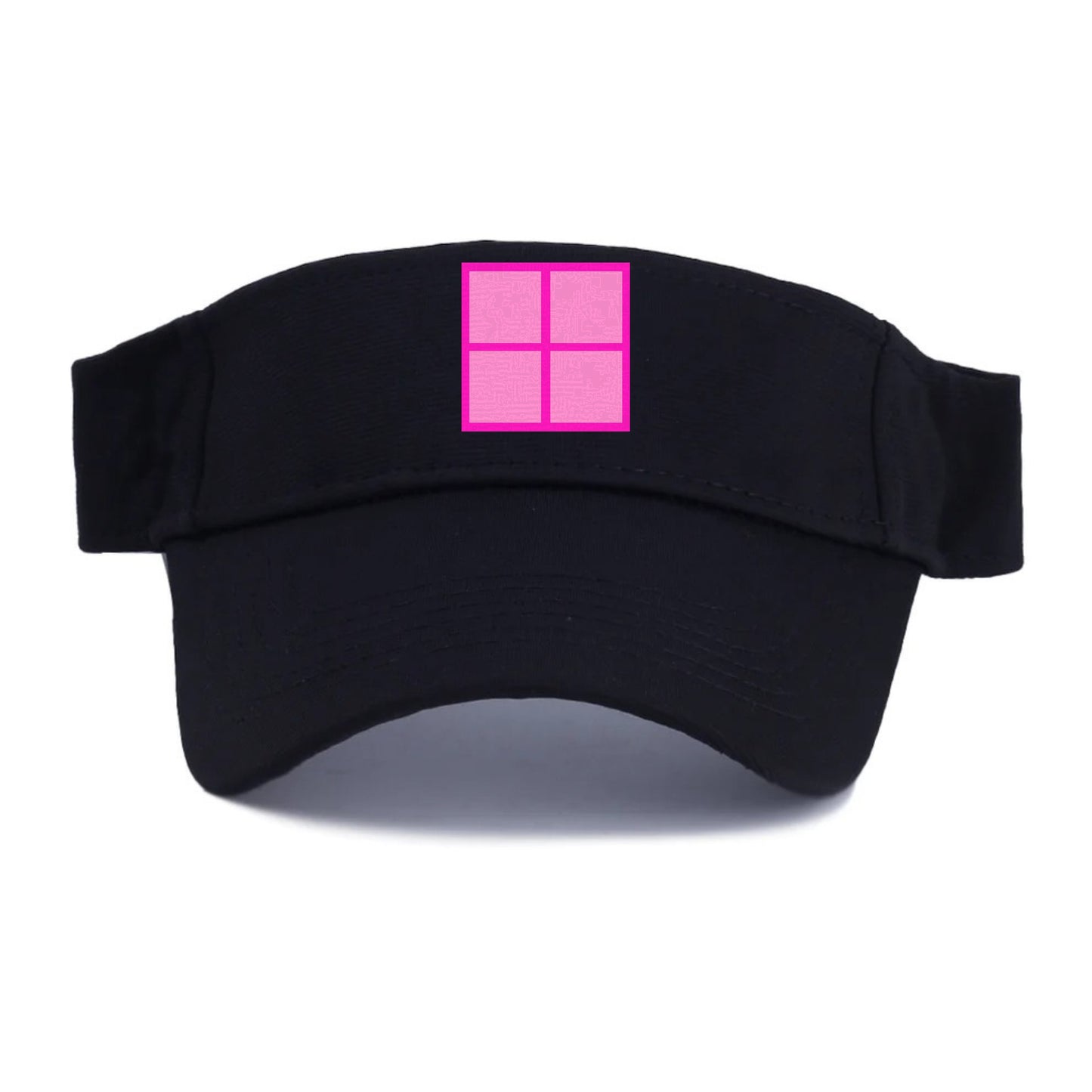 Retro 80s Tetris Blocks Pink Hat