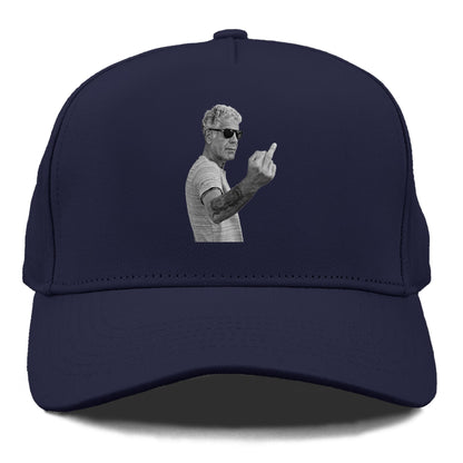 Anthony Bourdain Middle Finger Hat