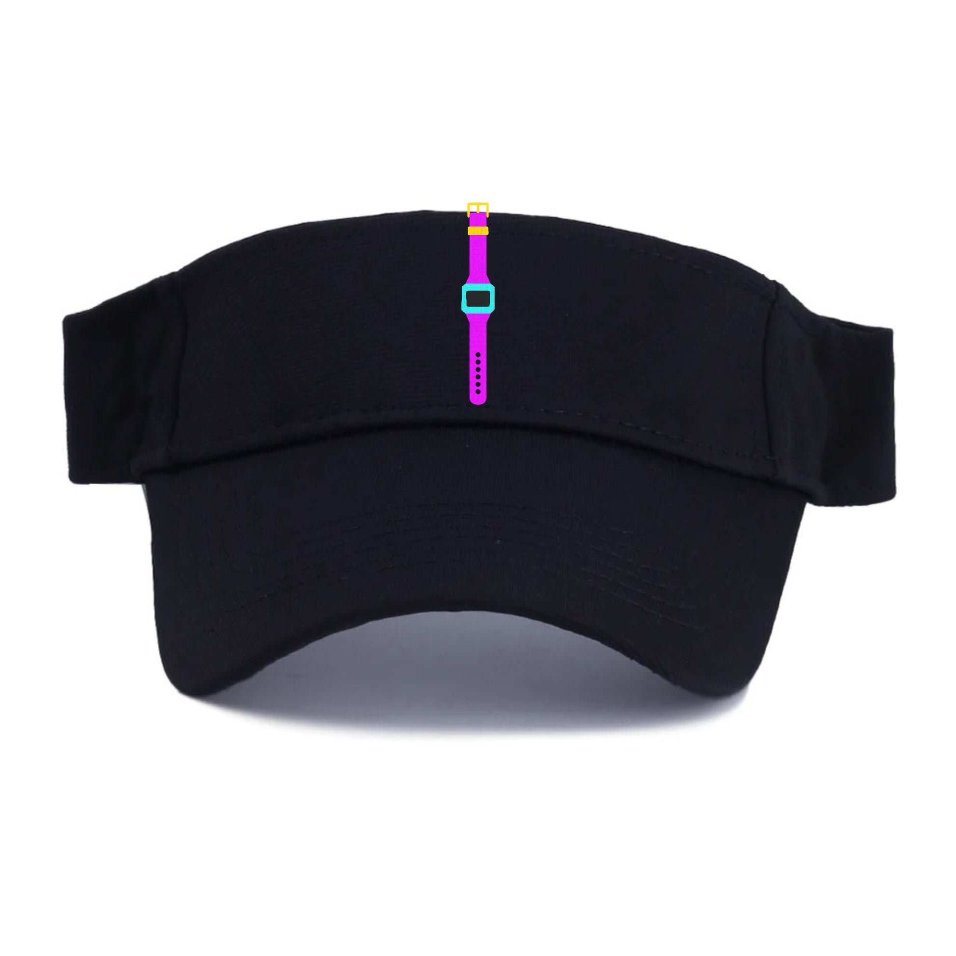 Retro 80s Watch Purple Hat