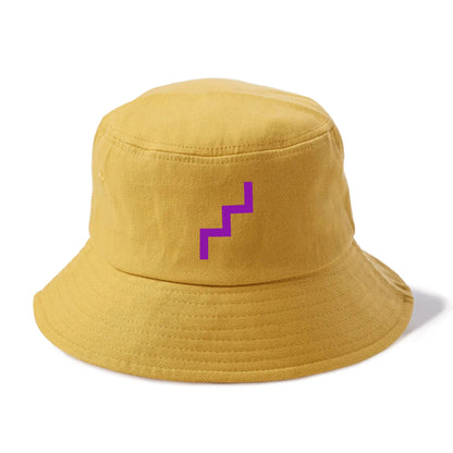 Retro 80s Zig Zag Purple Hat