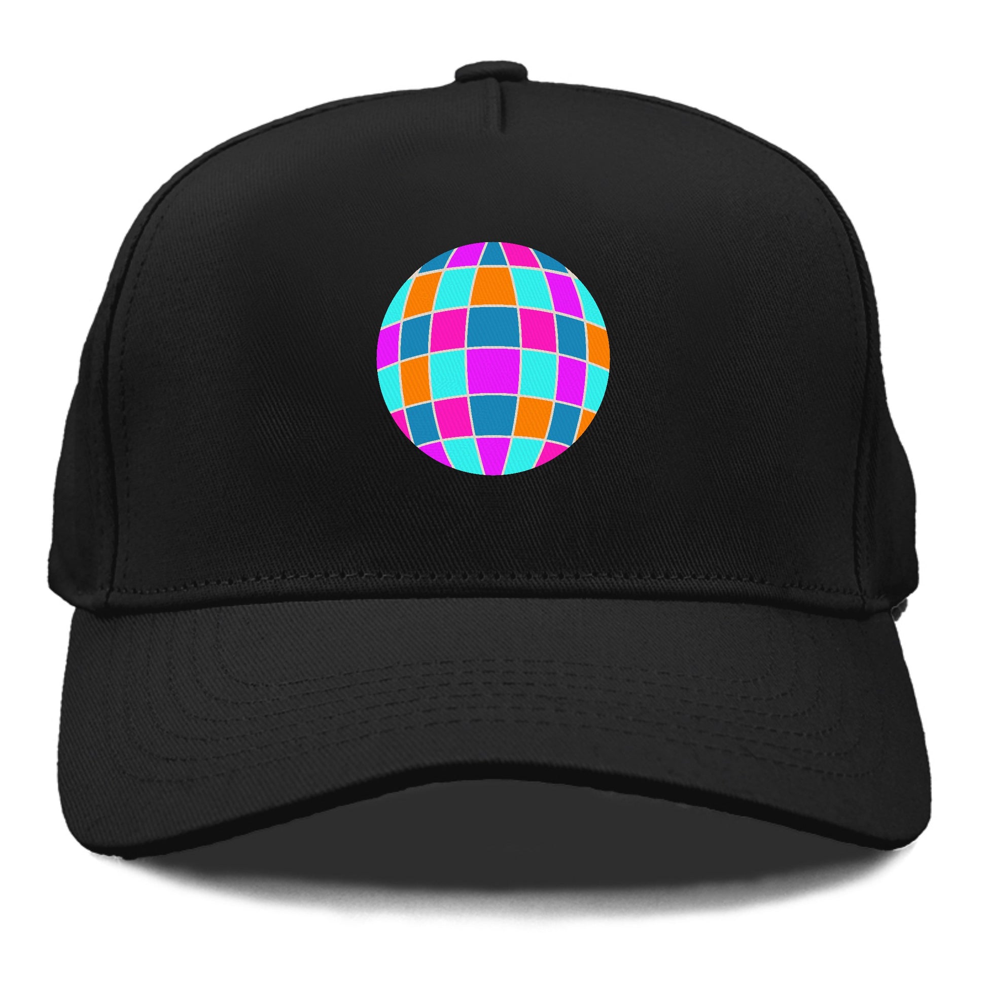 Retro 80s Disco Ball Hat