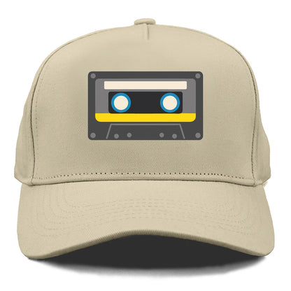 Retro 80s Cassette Black Hat