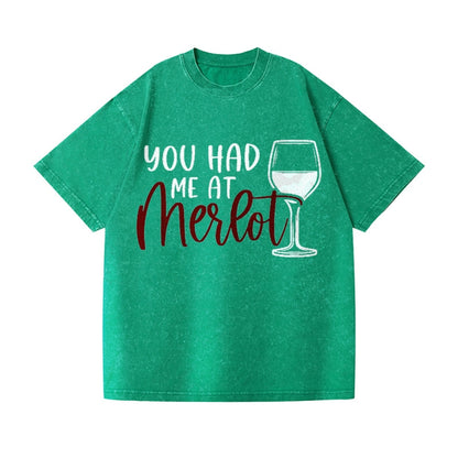 you had me at merlot Hat