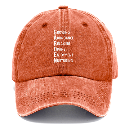 garden words Hat