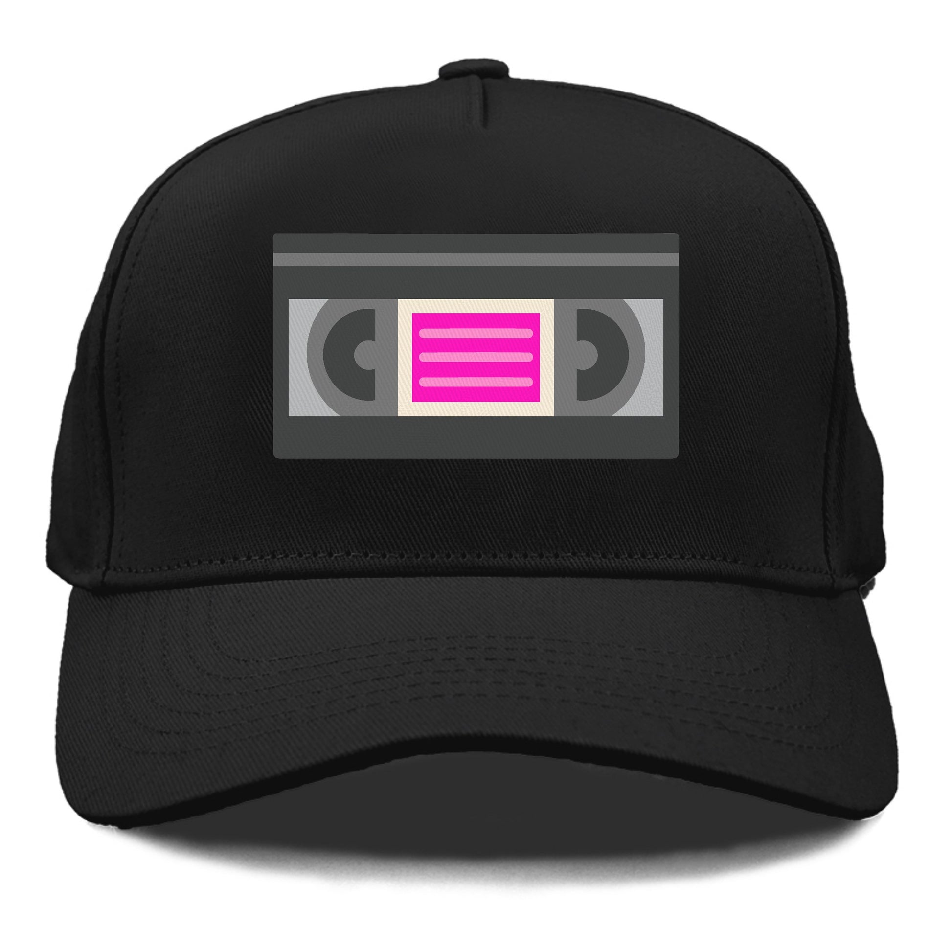 Retro 80s VHS Tape Pink Hat