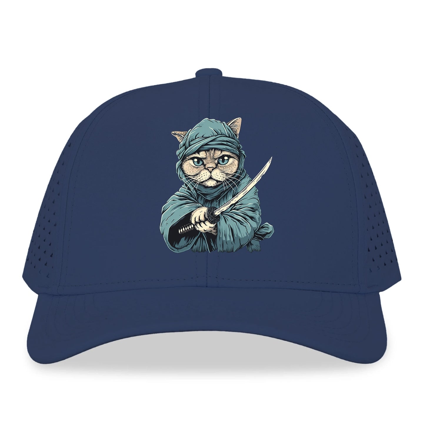 Ninja Cat Fierce Feline Warrior Hat