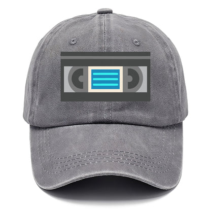 Retro 80s VHS Tape Blue Hat