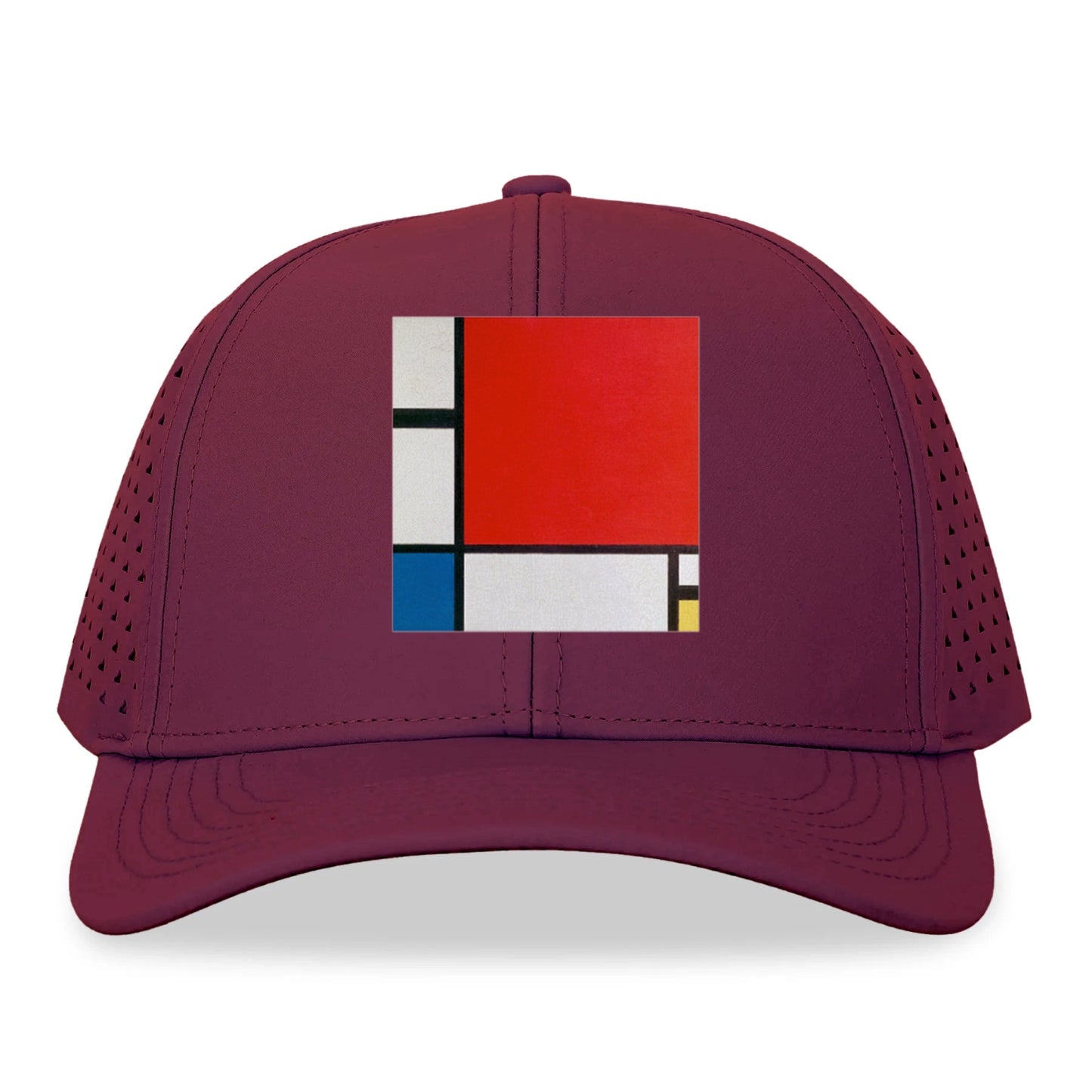 Composition with Red Blue and Yellow Hat