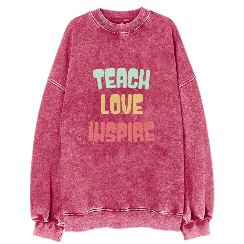 teach love inspire Hat