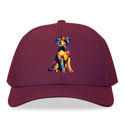 Abstract Elegance Colorful Dog Hat