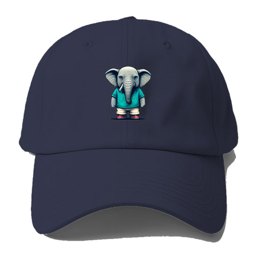 Bored Elephant 6 Baseball Cap For Big Heads