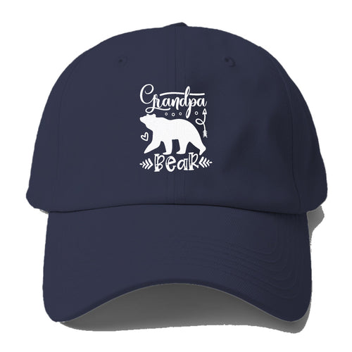 Grandpa Bear Baseball Cap For Big Heads