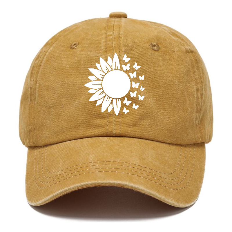 sunflower butterflies Hat