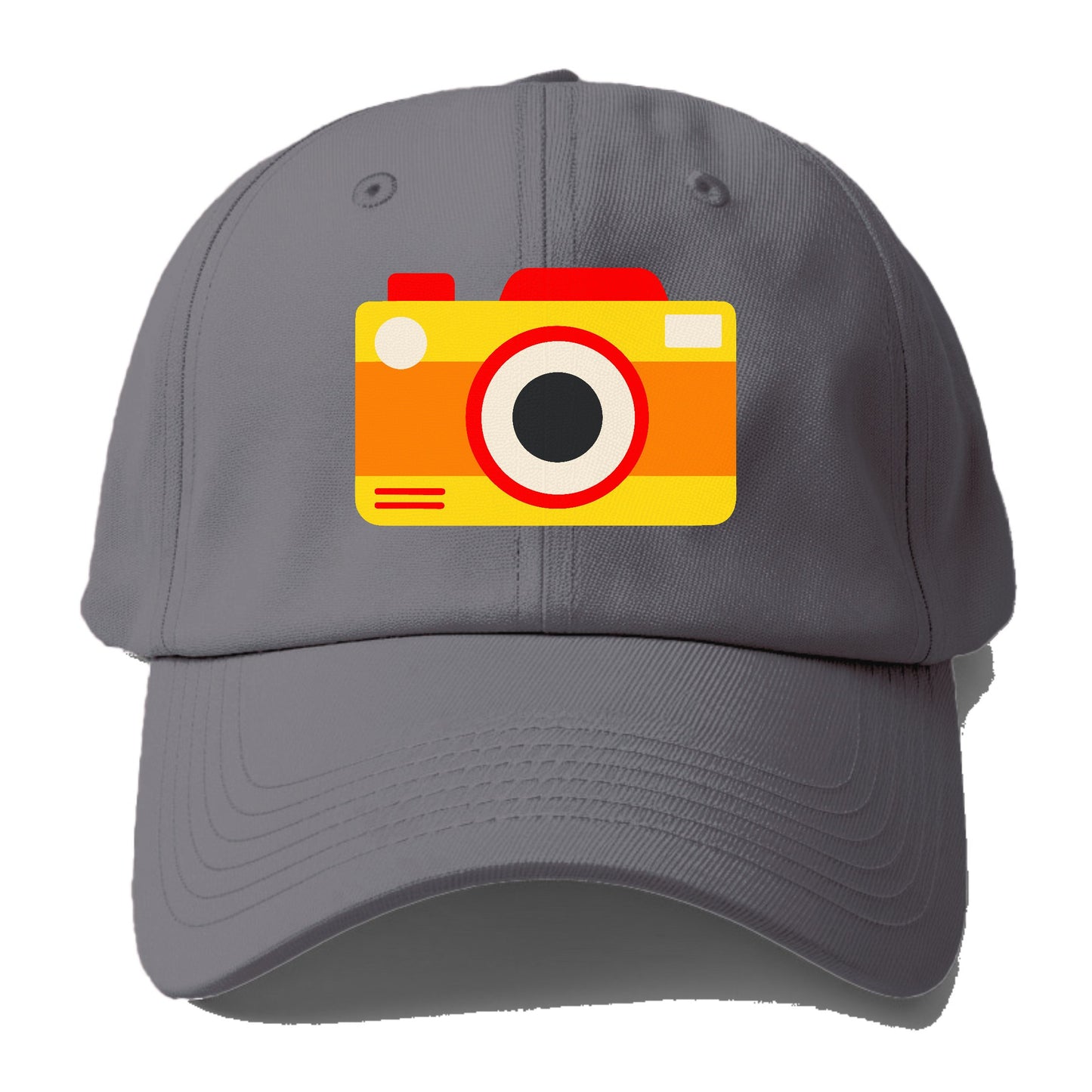 Retro 80s Camera Yellow Hat