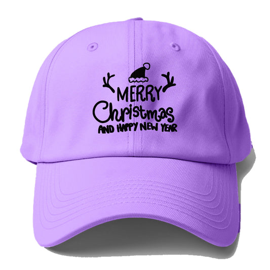 Merry Christmas and Happy New Year Hat