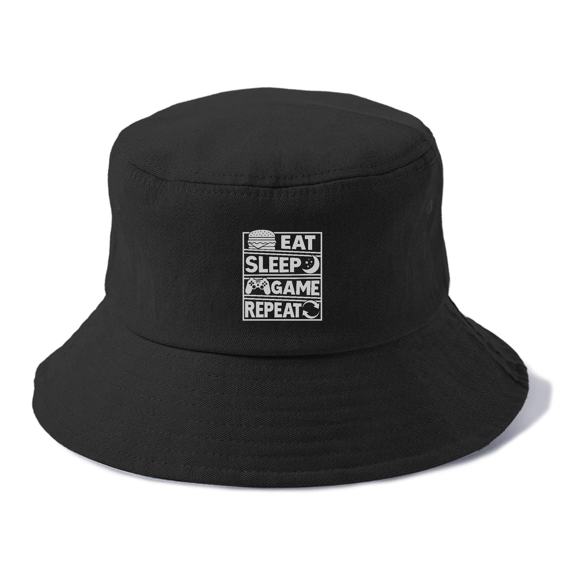 Eat Sleep Game Repeat Hat